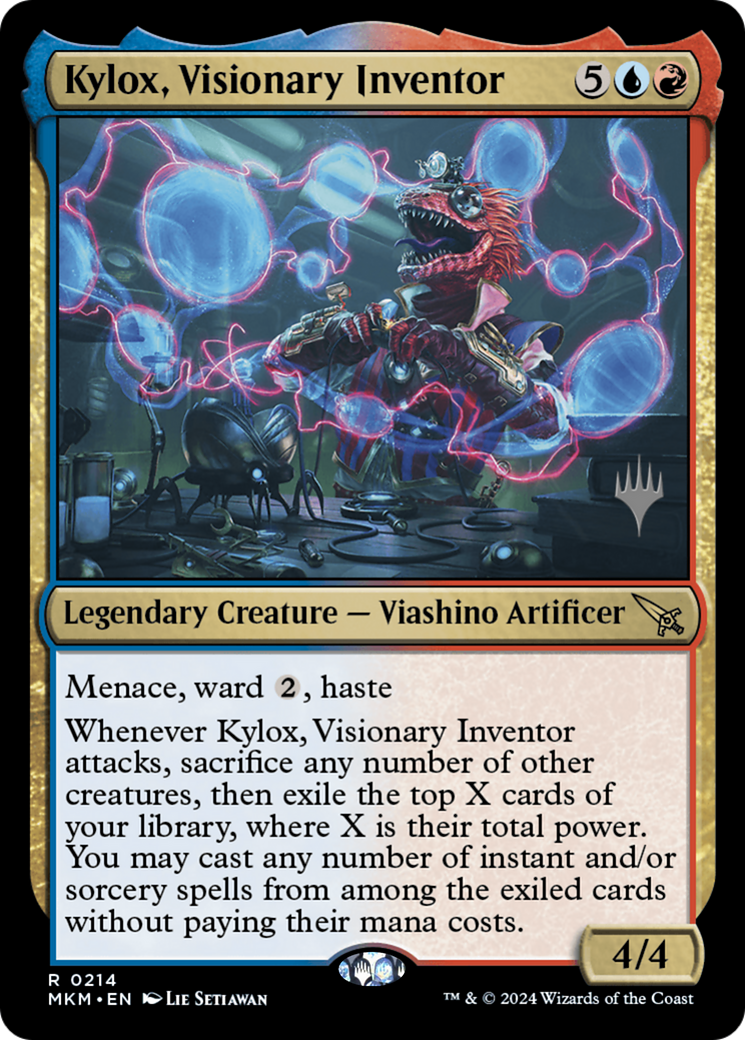 Kylox, Visionary Inventor (PPMKM-214)  Foil - Murders at Karlov Manor Promos