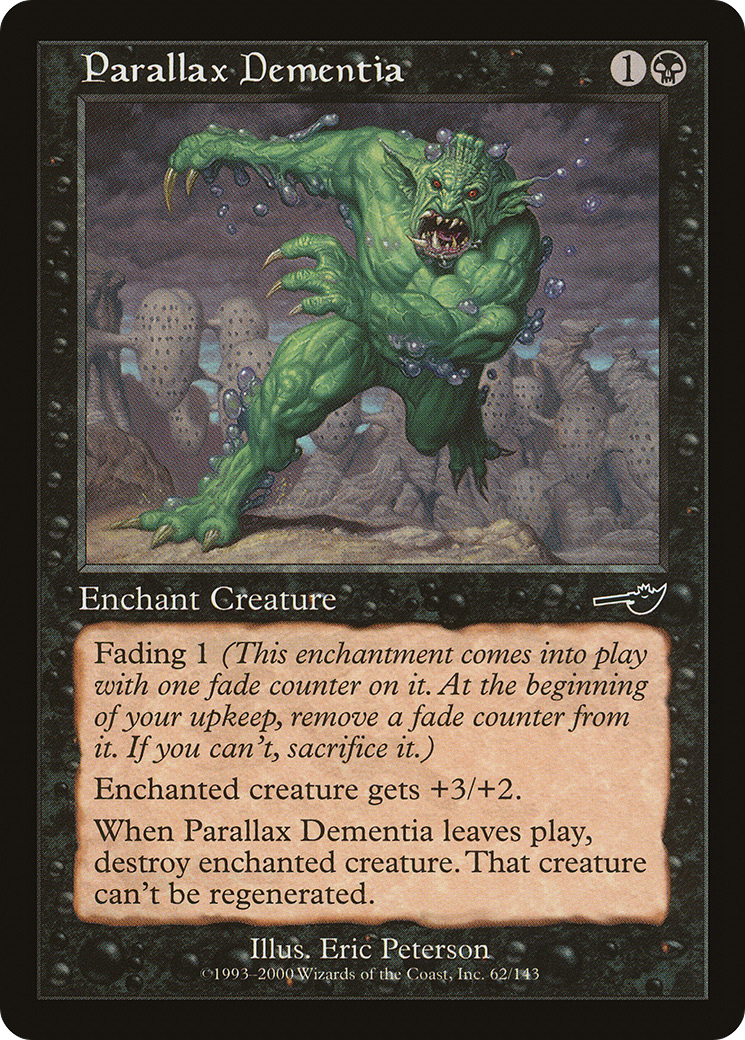 Parallax Dementia (NMS-062)  - Nemesis