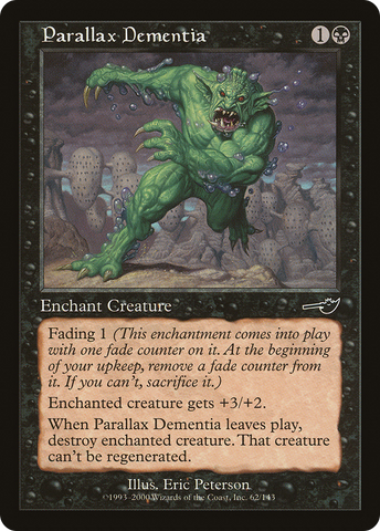 Parallax Dementia (NMS-062)  - Nemesis