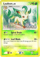 Leafeon [Platinum]  - Reverse Holofoil Burger King Promos