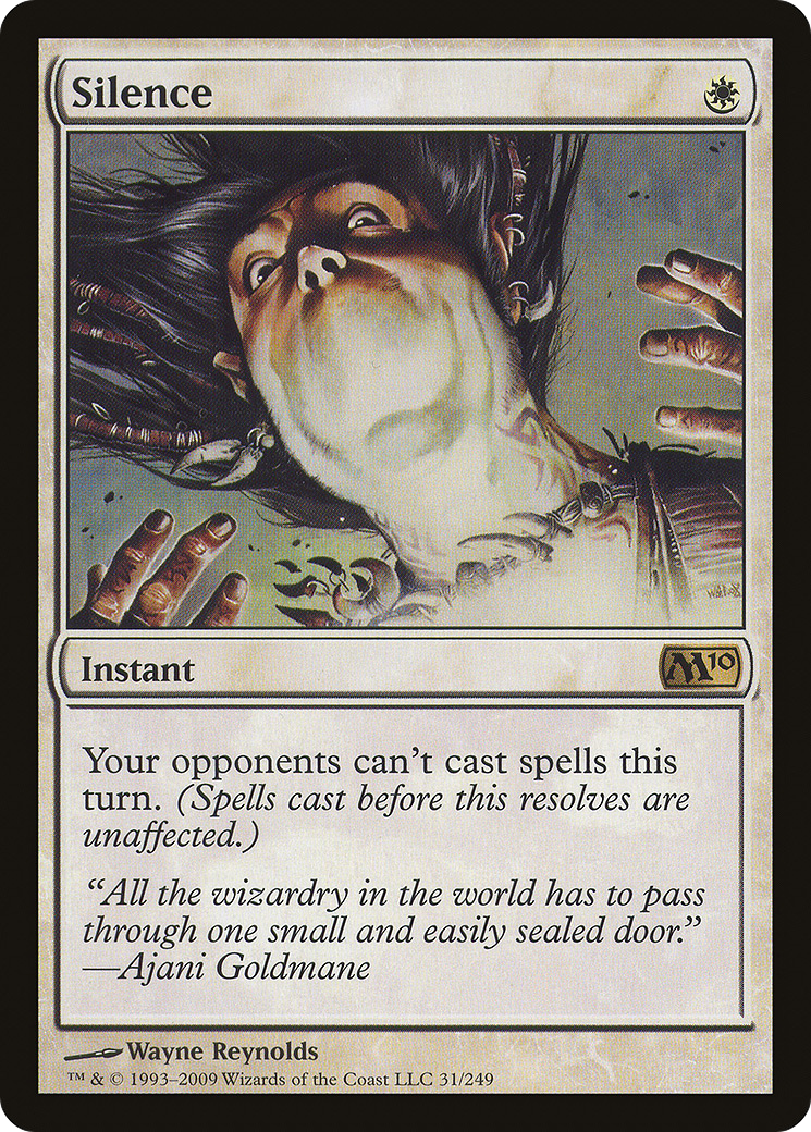 Silence (M10-031)  - Magic 2010