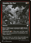 Abandon the Post (DBL-127)  - Innistrad: Double Feature