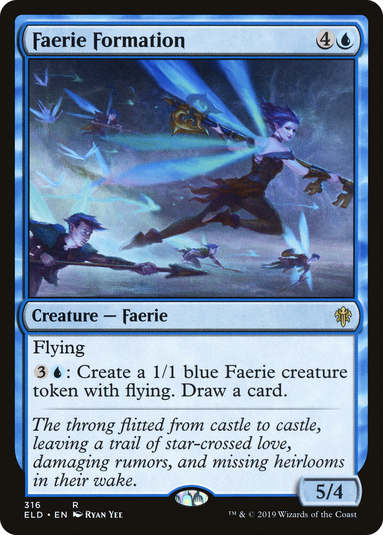 Faerie Formation (ELD-316)  - Throne of Eldraine