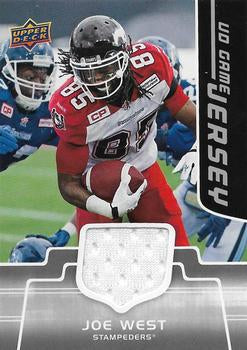 2016 Upper Deck CFL Game Jersey 