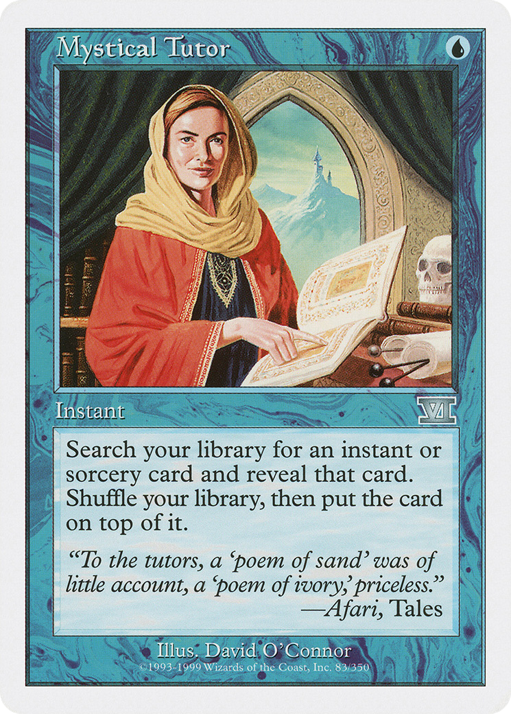 Mystical Tutor (6ED-083)  - Classic Sixth Edition