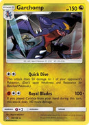 Garchomp 099/156  - Reverse Holofoil SM  Ultra Prism - Rare
