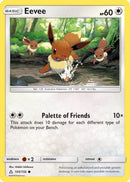 Eevee (105) 105/156  - Reverse Holofoil SM  Ultra Prism - Common