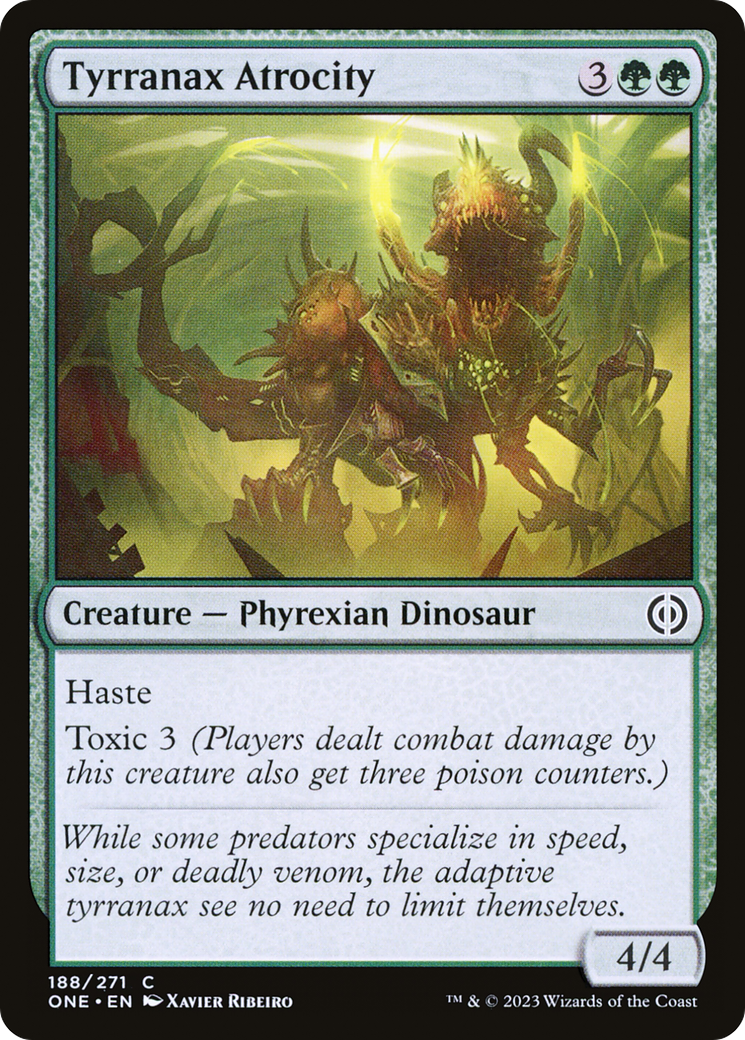 Tyrranax Atrocity (ONE-188)  - Phyrexia: All Will Be One