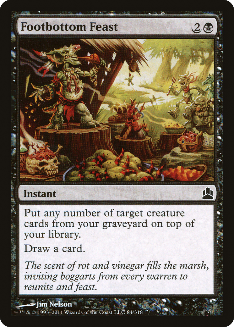 Footbottom Feast (CMD-084)  - Commander 2011