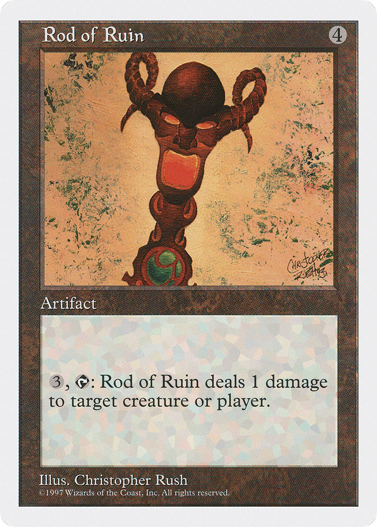 Rod of Ruin (5ED-)  - Fifth Edition