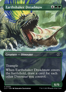 Earthshaker Dreadmaw (Borderless) (LCI-325)  Foil - The Lost Caverns of Ixalan
