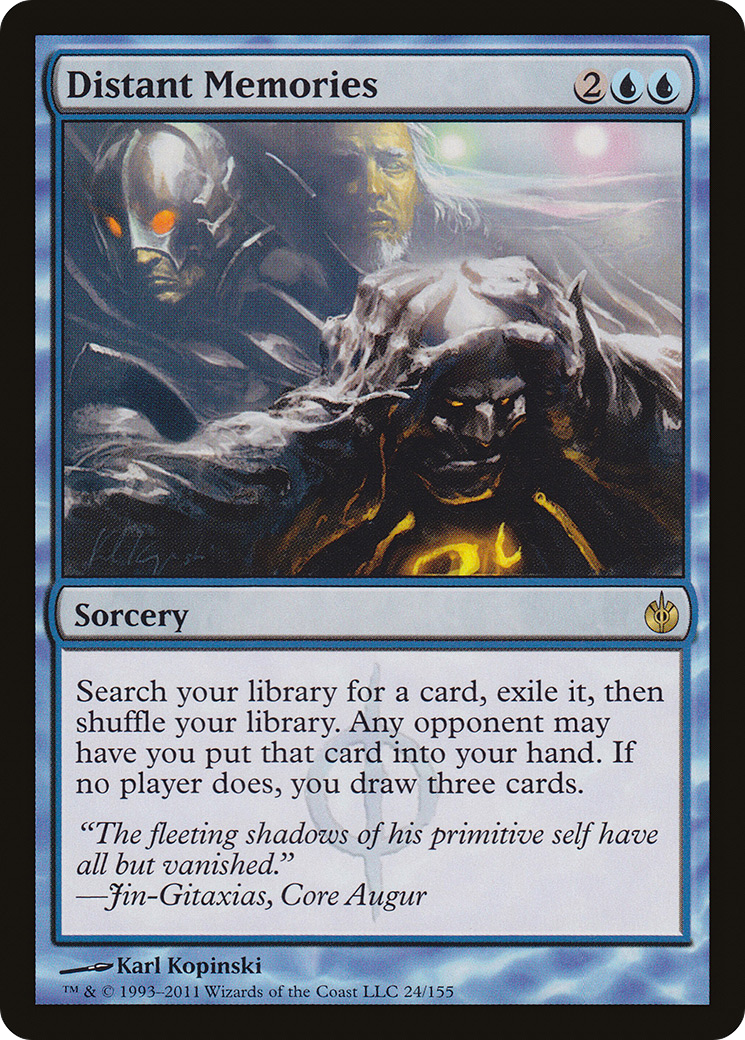 Distant Memories (MBS-024)  Foil - Mirrodin Besieged