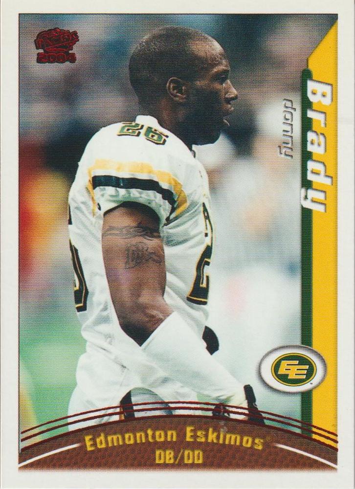 2004 Pacific CFL Canadian Football League Red Parallel Set of 110 Cards