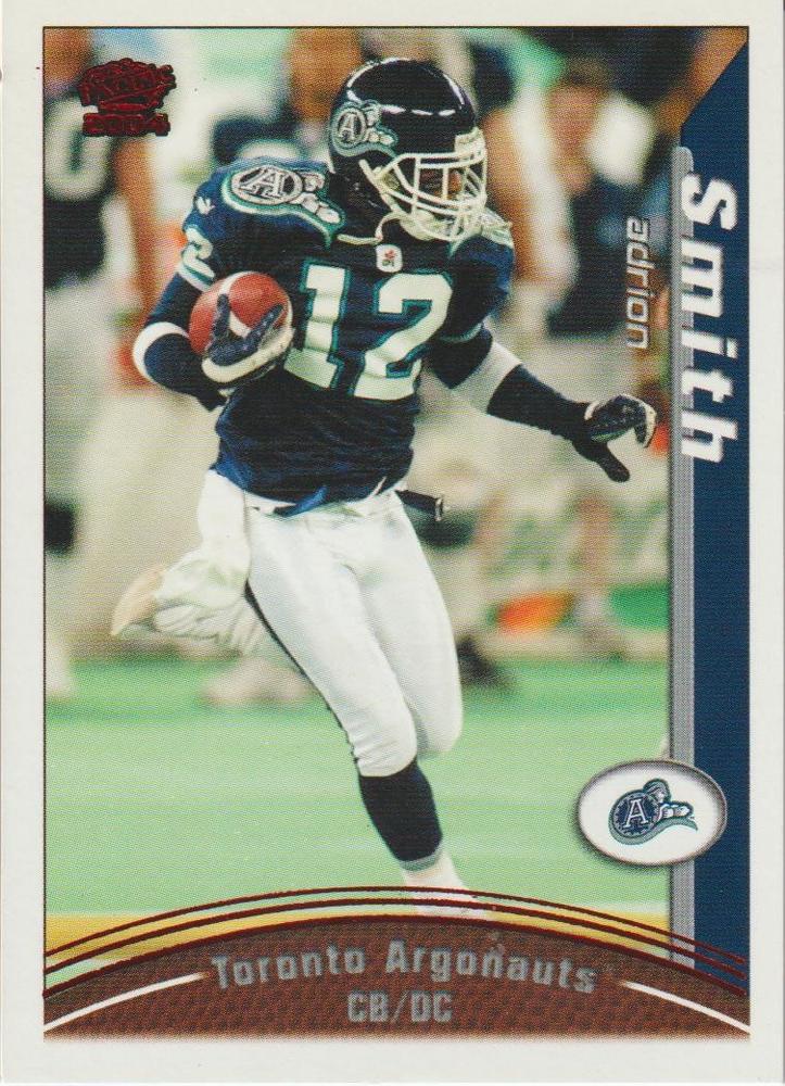 2004 Pacific CFL Canadian Football League Red Parallel Set of 110 Cards