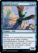 Coveted Peacock (CMM-082)  Foil - Commander Masters