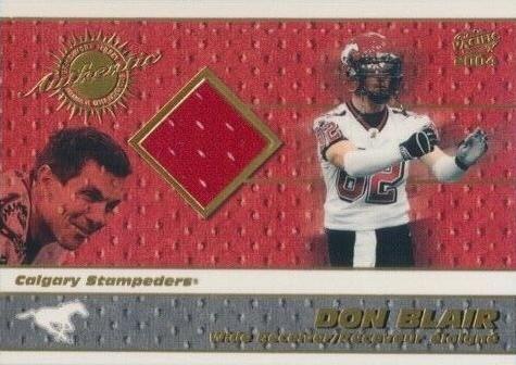 2004 Pacific CFL Game-Worn Jersey