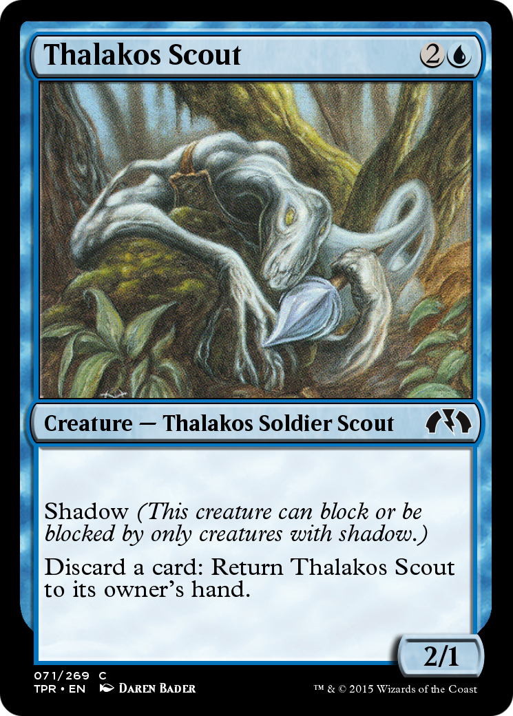 Thalakos Scout (TPR-071)  Foil - Tempest Remastered