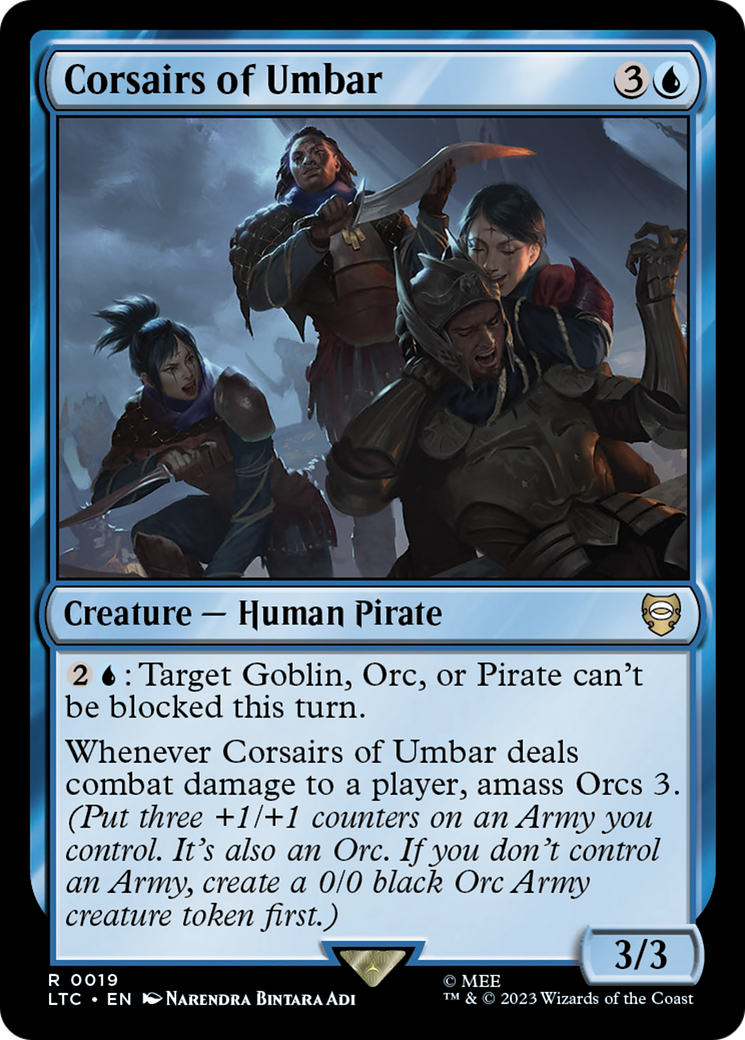 Corsairs of Umbar (LTC-019)  - Tales of Middle-earth Commander