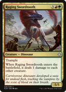 Raging Swordtooth (XLN-226)  - Ixalan