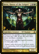 Savra, Queen of the Golgari (RAV-225)  - Ravnica: City of Guilds