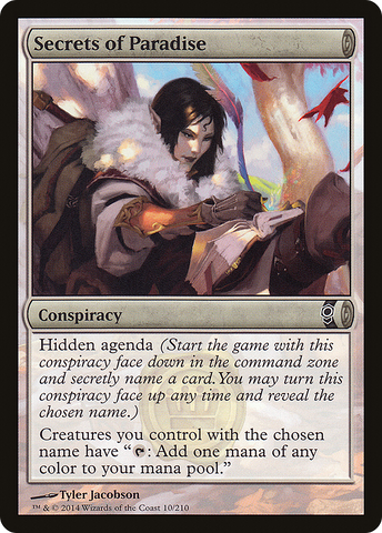 Secrets of Paradise (CNS-010) - Conspiracy Foil
