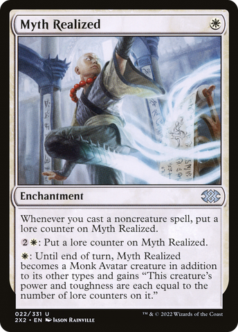 Myth Realized (2X2-022)  Foil - Double Masters 2022