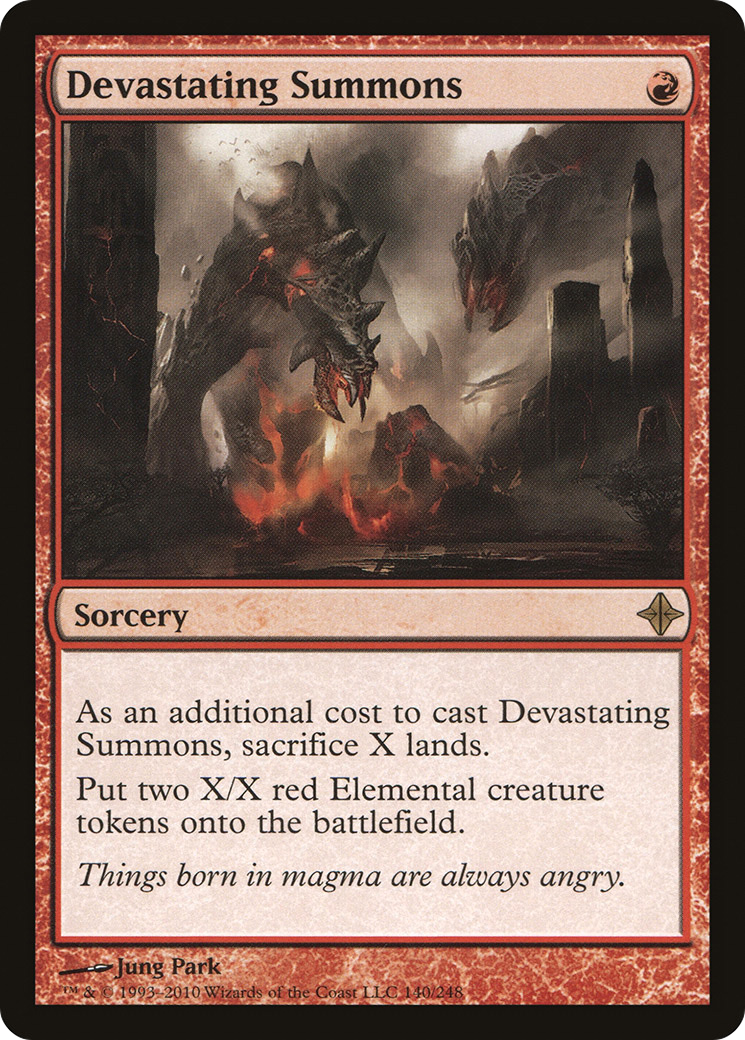Devastating Summons (ROE-140)  - Rise of the Eldrazi