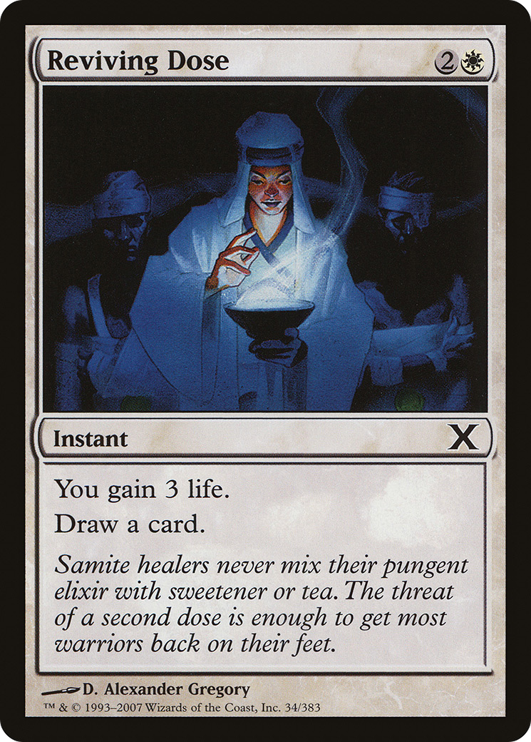 Reviving Dose (10E-034)  Foil - Tenth Edition