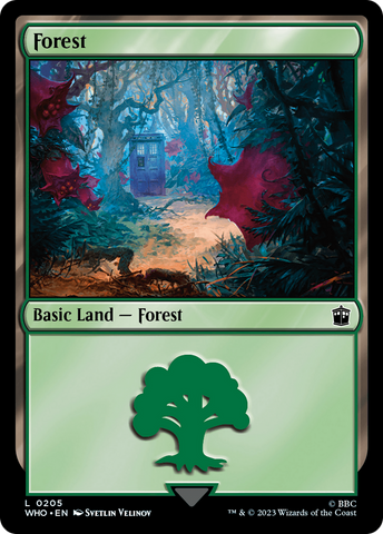 Forest (0205) (WHO-205)  Foil - Doctor Who