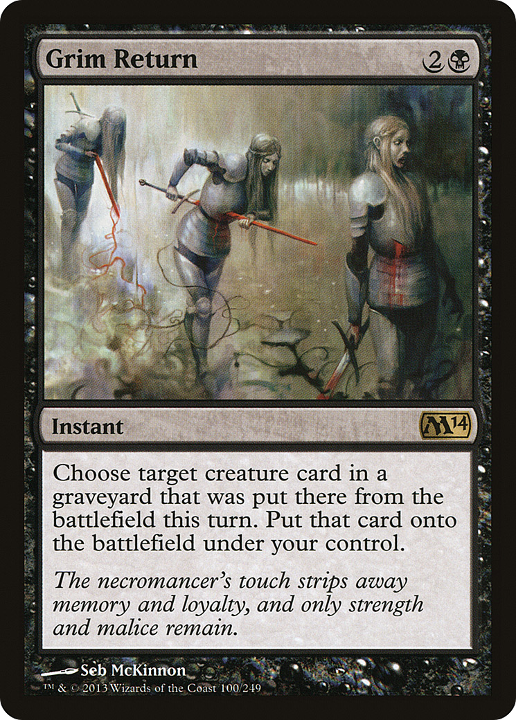 Grim Return (M14-100)  - Magic 2014