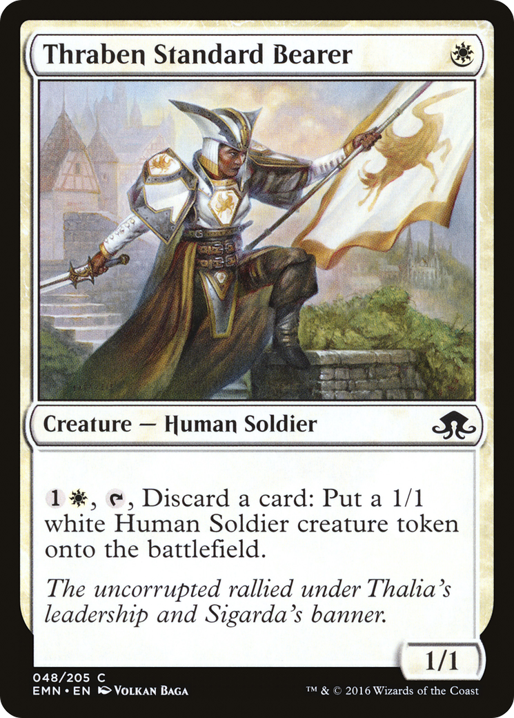 Thraben Standard Bearer (EMN-048)  Foil - Eldritch Moon