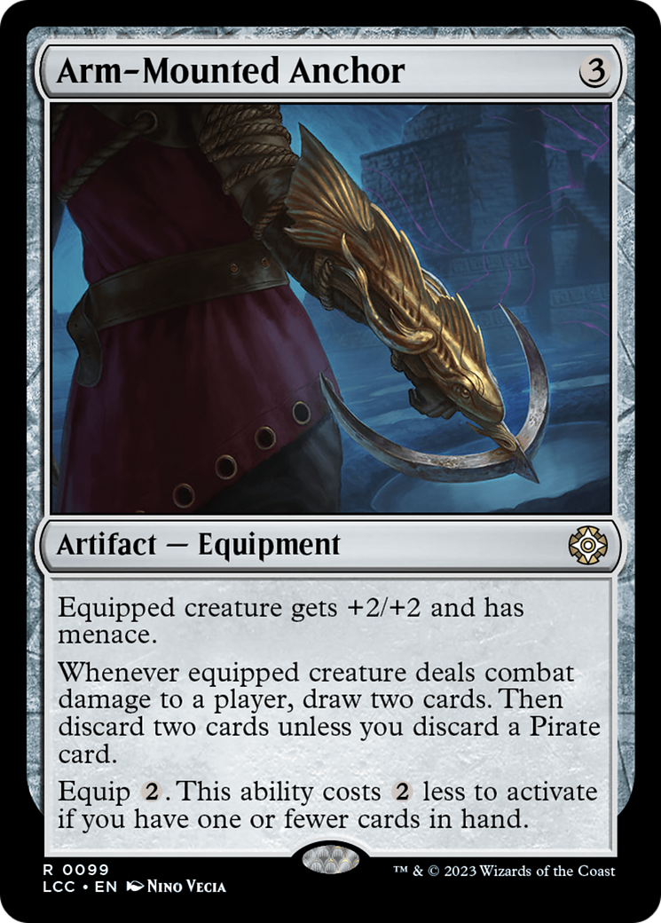 Arm-Mounted Anchor (LCC-099)  - The Lost Caverns of Ixalan Commander