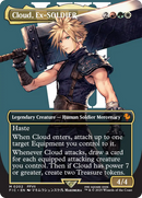 Cloud, Ex-SOLDIER (Borderless) (FIC-202)  - Commander: FINAL FANTASY