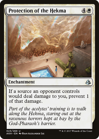 Protection of the Hekma (AKH-023)  - Amonkhet