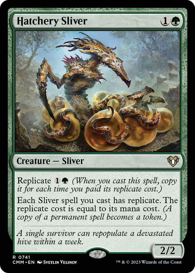 Hatchery Sliver (CMM-741)  - Commander Masters
