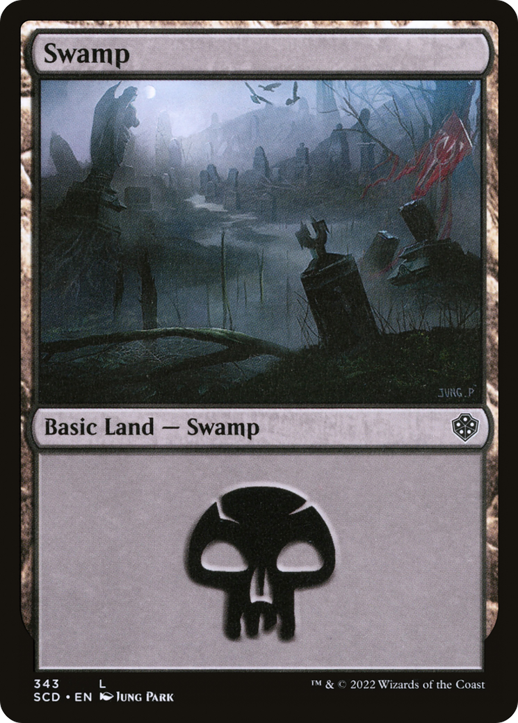 Swamp (343) (SCD-343)  - Starter Commander Decks