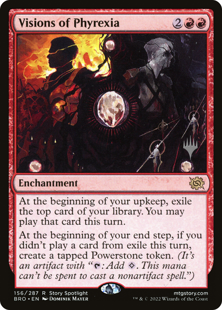 Visions of Phyrexia (PPBRO-156)  - The Brothers' War Promos