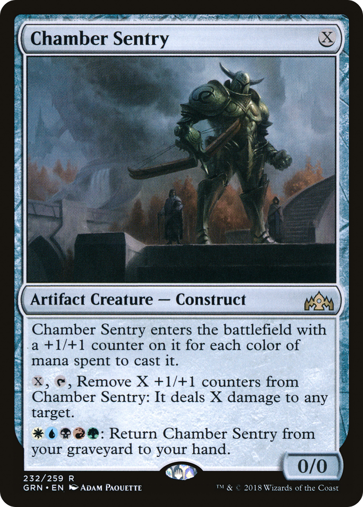 Chamber Sentry (GRN-232)  - Guilds of Ravnica