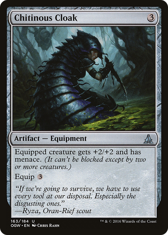 Chitinous Cloak (OGW-163)  Foil - Oath of the Gatewatch