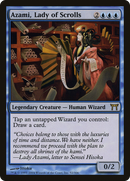 Azami, Lady of Scrolls (CHK-052)  - Champions of Kamigawa