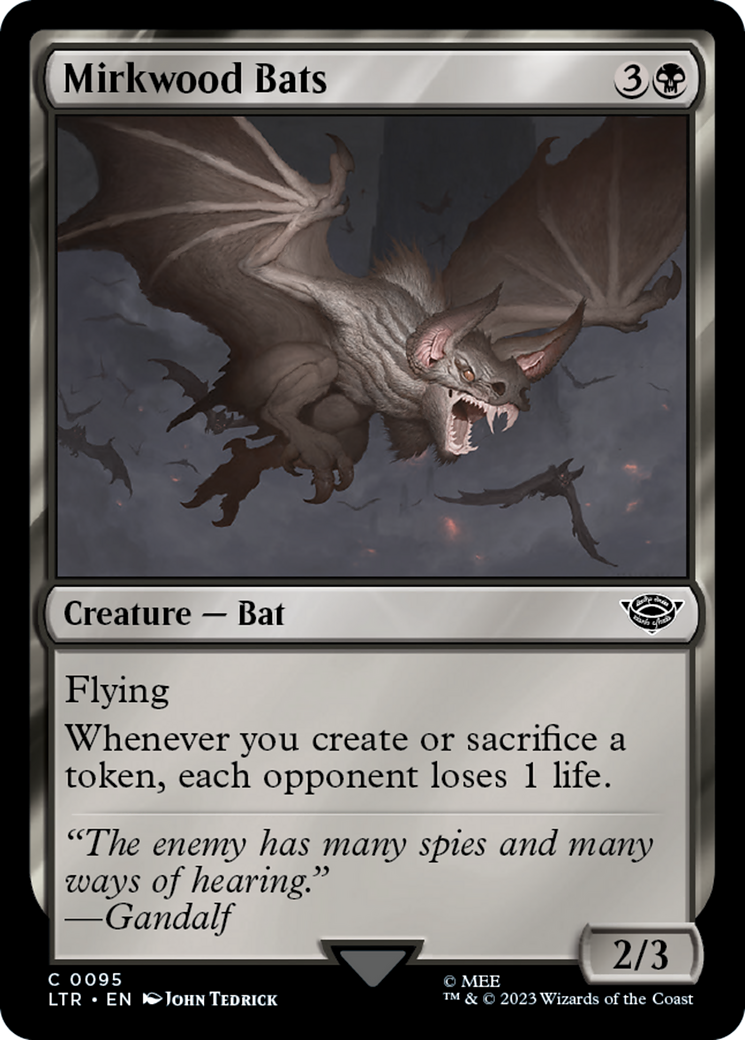 Mirkwood Bats (LTR-095)  - The Lord of the Rings: Tales of Middle-earth