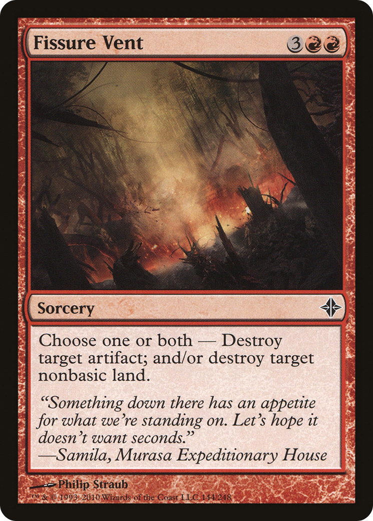 Fissure Vent (ROE-144)  Foil - Rise of the Eldrazi
