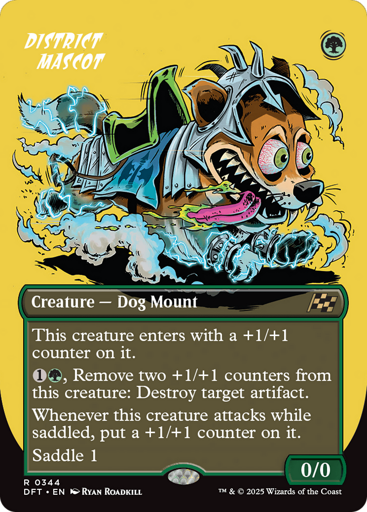 District Mascot (Borderless) (DFT-344)  - Aetherdrift