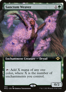 Sanctum Weaver (Extended Art) (MH2-462)  Foil - Modern Horizons 2: (Extended Art, enchantment)