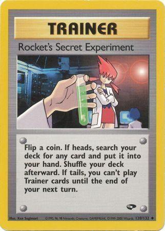Rocket's Secret Experiment 120/132  - Unlimited Gym Challenge - Uncommon