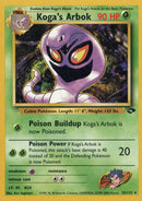 Koga's Arbok 025/132  - Unlimited Gym Challenge - Rare