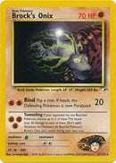 Brock's Onix (21) 021/132  - Unlimited Gym Heroes - Rare