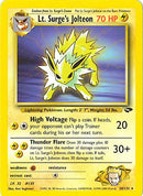 Lt. Surge's Jolteon 028/132  - Unlimited Gym Challenge - Rare
