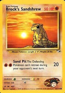 Brock's Sandshrew (72) 072/132  - Unlimited Gym Heroes - Common