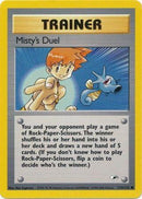 Misty's Duel 123/132  - Unlimited Gym Heroes - Common